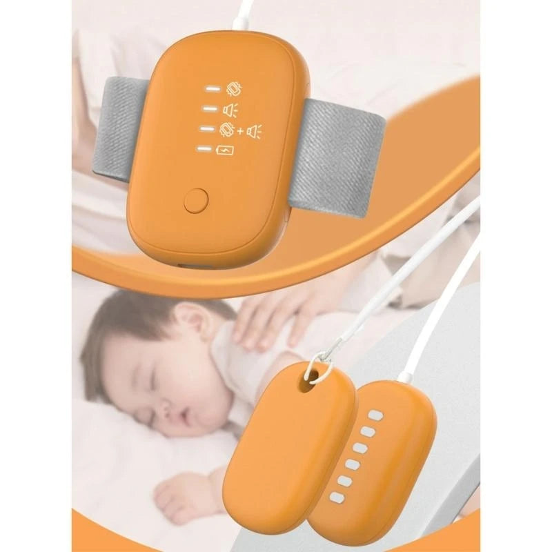 J15U Bedwetting Alarm System for Kid Children Bedweeting Wristband with Adjustable Vibration Sound for Bedwetters