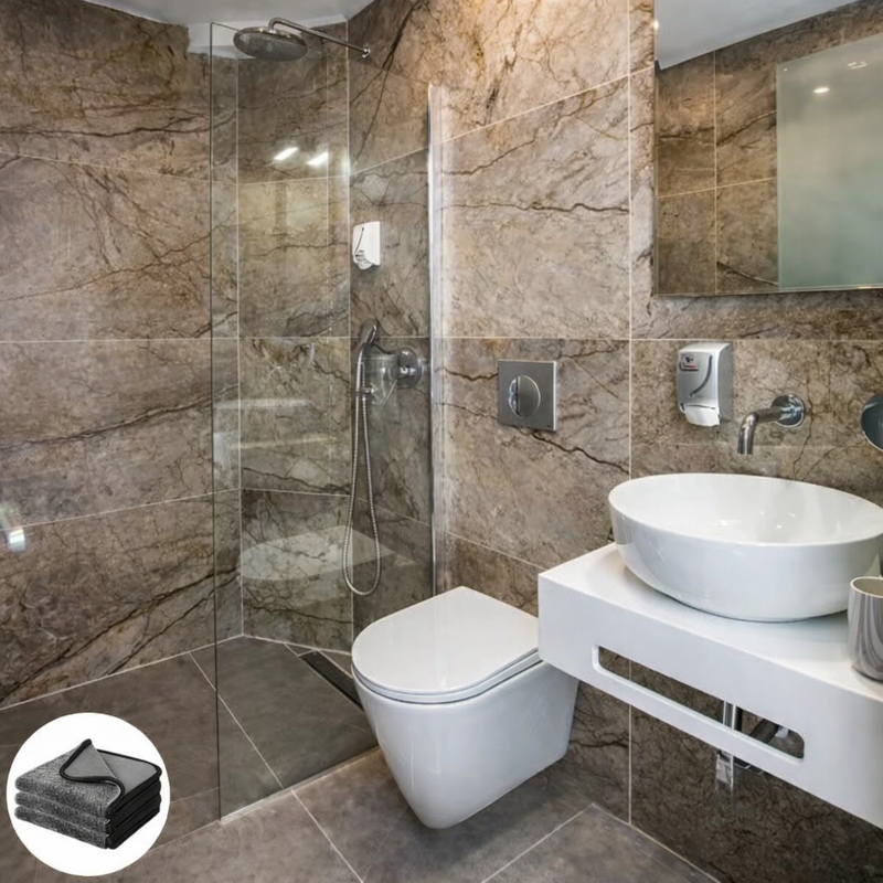 Ta douche brille. Sans effort.