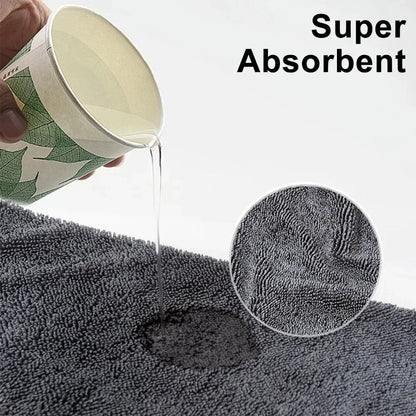 AquaZero™ — Serviette Microfibre Anti-Traces