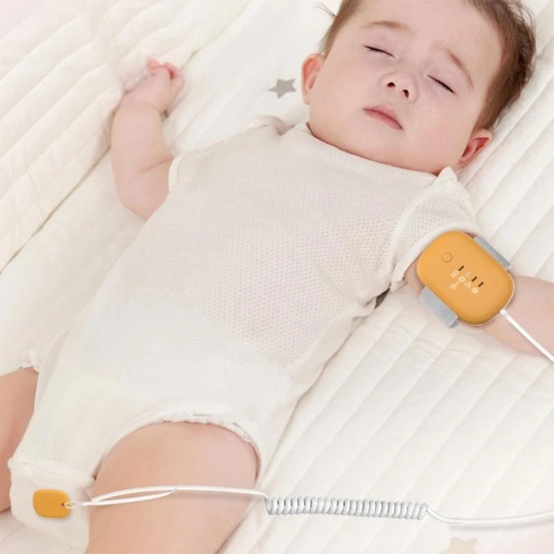 J15U Bedwetting Alarm System for Kid Children Bedweeting Wristband with Adjustable Vibration Sound for Bedwetters