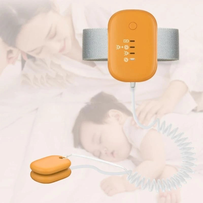 J15U Bedwetting Alarm System for Kid Children Bedweeting Wristband with Adjustable Vibration Sound for Bedwetters