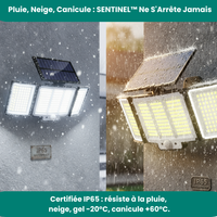 SENTINEL™ - Lampe Solaire de Sécurité 348 LED